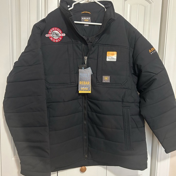 Ariat rebar men’s heavy canvas work jacket 3XL Tall Wind and water resistant - Picture 2 of 12